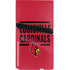 University of Louisville Cardinals Striped PS5 Pro Disk Console Skin