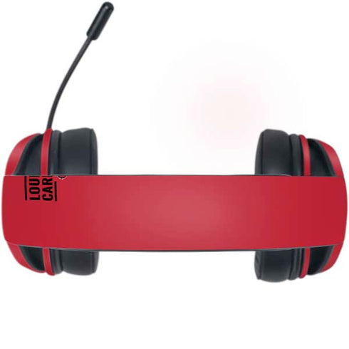 University of Louisville Cardinals Striped Razer Kraken X Skin