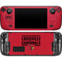 University of Louisville Cardinals Striped Steam Deck Handheld Gaming Computer OLED Skin
