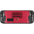 University of Louisville Cardinals Striped Steam Deck Handheld Gaming Computer OLED Skin