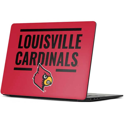 University of Louisville Cardinals Striped Surface Laptop 7 13.8in Skin