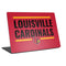 University of Louisville Cardinals Striped Laptop Skins