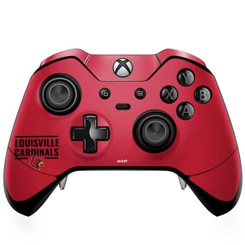 University of Louisville Cardinals Striped Xbox One Skins
