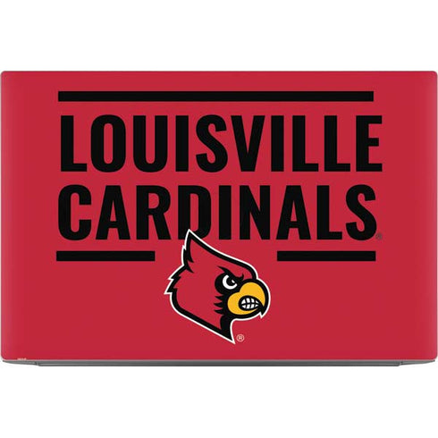 University of Louisville Cardinals Striped Dell XPS Skin