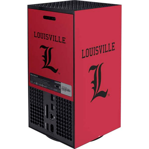 University of Louisville Cardinals XBox Series X Digital Edition Bundle Skin