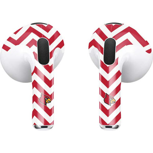 University of Louisville Chevron Apple AirPods (3rd Gen 2021) Skin