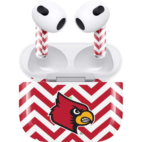 University of Louisville Chevron Apple AirPods (3rd Gen 2021) Skin