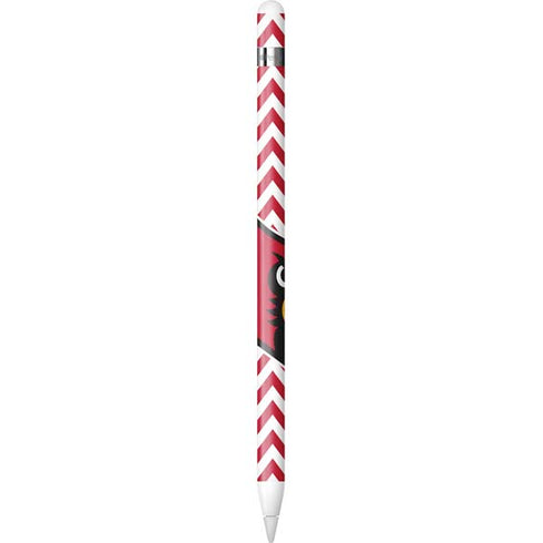 University of Louisville Chevron Apple Pencil (1st Gen, 2017) Skin