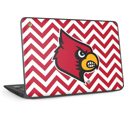 University of Louisville Chevron HP Chromebook Skin