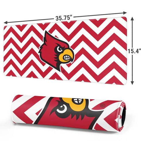 University of Louisville Chevron Gaming Mouse Pad