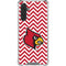 University of Louisville Chevron Galaxy A17 Clear Case