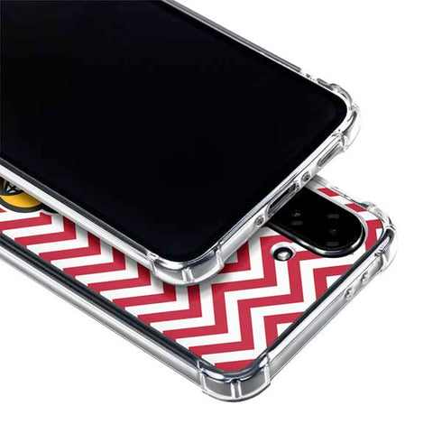University of Louisville Chevron Galaxy A36 5G Clear Case