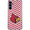 University of Louisville Chevron Galaxy A55 5G Clear Case