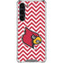 University of Louisville Chevron Galaxy S24 FE Clear Case
