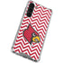 University of Louisville Chevron Galaxy S24 FE Clear Case