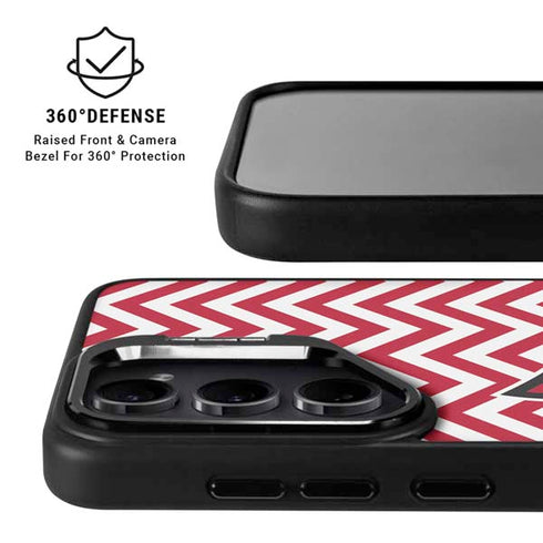 University of Louisville Chevron Galaxy S25 Kickstand Case