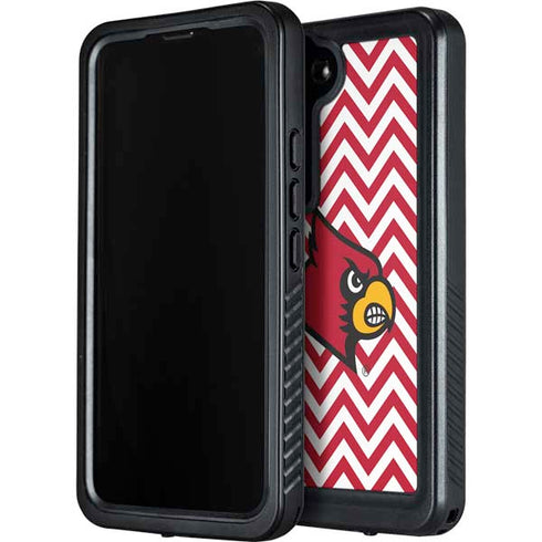 University of Louisville Chevron Galaxy S24 Waterproof Case