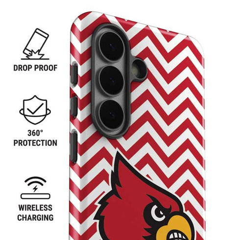 University of Louisville Chevron Galaxy S26 Plus Impact Case