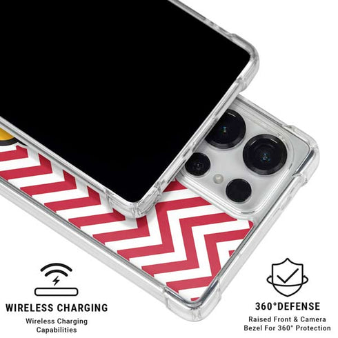 University of Louisville Chevron Galaxy S26 Ultra Clear Case