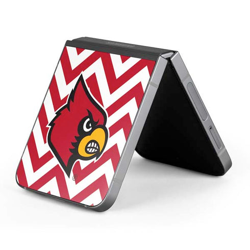 University of Louisville Chevron Galaxy Z Flip6 Skin