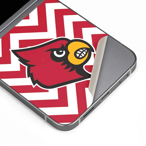 University of Louisville Chevron Galaxy Z Flip6 Skin
