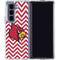 University of Louisville Chevron Galaxy Z Fold5 5G Clear Case