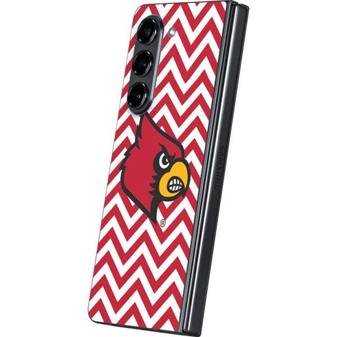 University of Louisville Chevron Galaxy Z Fold5 5G Skin