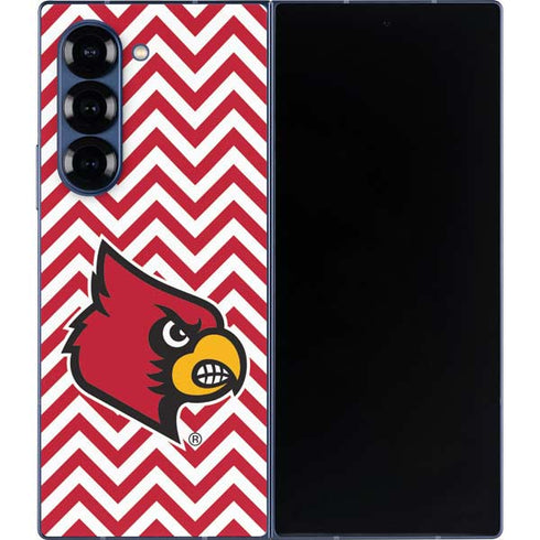 University of Louisville Chevron Galaxy Z Fold6 Skin