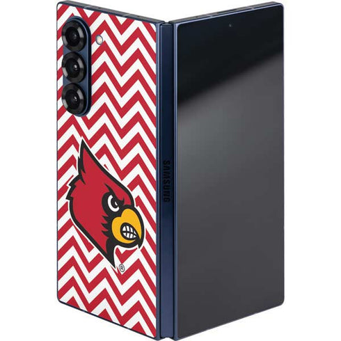 University of Louisville Chevron Galaxy Z Fold6 Skin