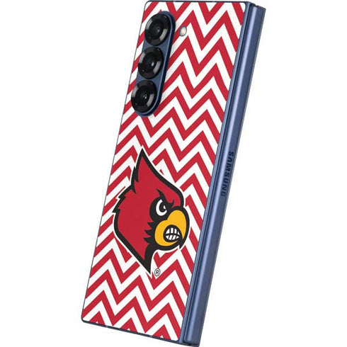 University of Louisville Chevron Galaxy Z Fold6 Skin