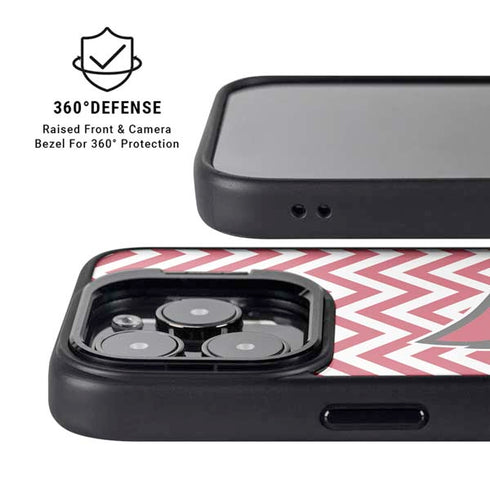 University of Louisville Chevron iPhone 13 Pro Kickstand Case