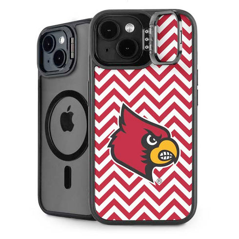 University of Louisville Chevron iPhone 14 Plus Kickstand Case