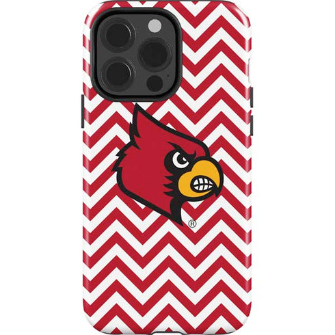 University of Louisville Chevron iPhone 15 Pro Impact Case