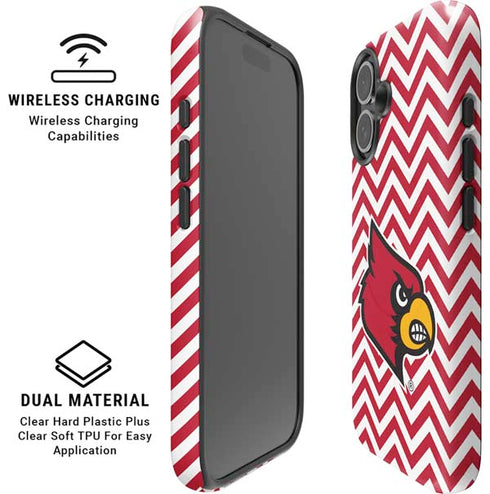 University of Louisville Chevron iPhone 16 Plus Magsafe Impact Case