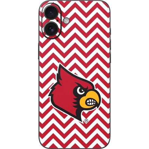 University of Louisville Chevron iPhone 16 Plus Skin