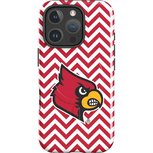 University of Louisville Chevron iPhone 16 Pro Magsafe Impact Case