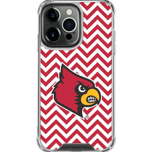 University of Louisville Chevron iPhone 16 Pro Max Clear Case