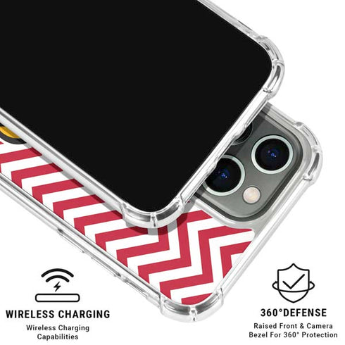 University of Louisville Chevron iPhone 16 Pro Max Clear Case