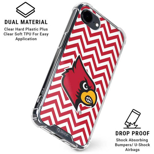 University of Louisville Chevron iPhone 16e Clear Case