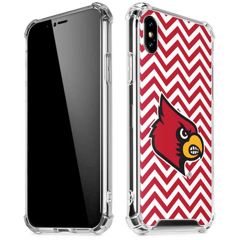 University of Louisville Chevron iPhone X/XS Clear Case