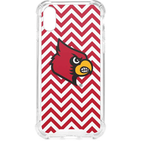 University of Louisville Chevron iPhone XS Clear Case