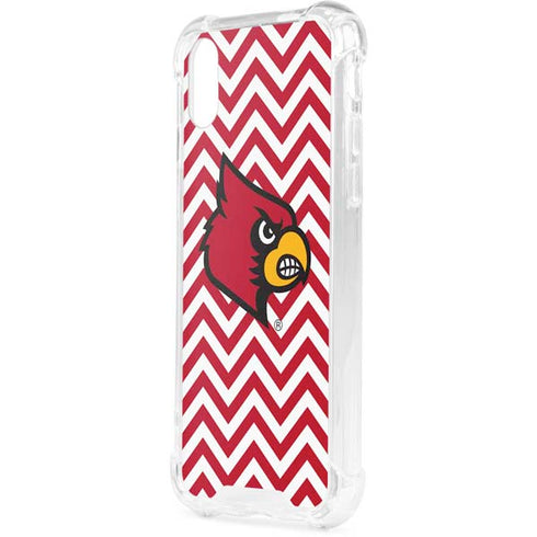 University of Louisville Chevron iPhone XS Clear Case