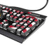 University of Louisville Chevron K95 RGB PLATINUM Mechanical Gaming Keyboard Skin