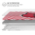 University of Louisville Chevron MacBook Pro 14in (2021-24) Case plus Skin