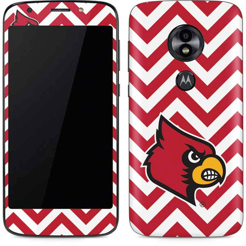 University of Louisville Chevron Moto E5 Play Skin