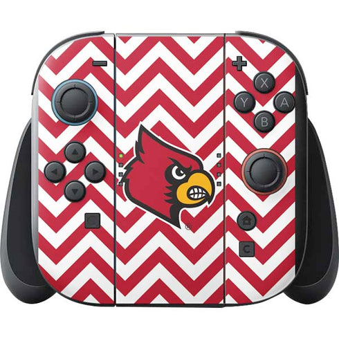 University of Louisville Chevron Nintendo Switch 2 (2025) with Joy-Con Skin