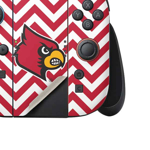 University of Louisville Chevron Nintendo Switch 2 (2025) Joy-Con Controller Skin