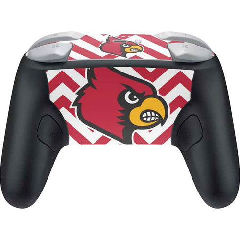 University of Louisville Chevron Nintendo Switch 2 (2025) Pro Controller Skin