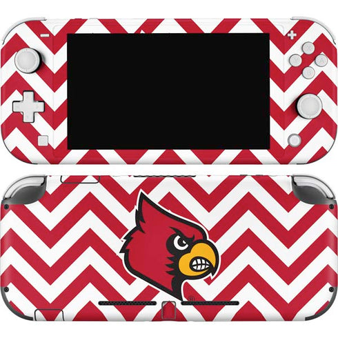 University of Louisville Chevron Nintendo Switch Lite Skin