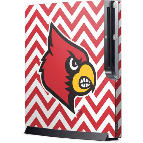 University of Louisville Chevron Playstation 3 & PS3 Slim Skin